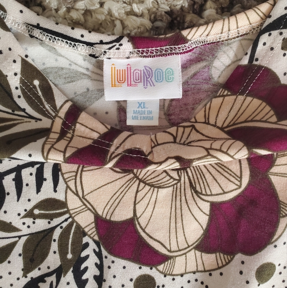 Lularoe Xoe Jumpsuit Size XL - Picture 7 of 13